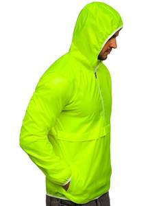 Chaqueta Cortavientos Ligera Impermeable de Lona para Hombre, Chaqueta Cortavientos Deportiva Personalizada con Cremallera, Chaqueta Cortavientos Cálida para Correr - Product Image 4