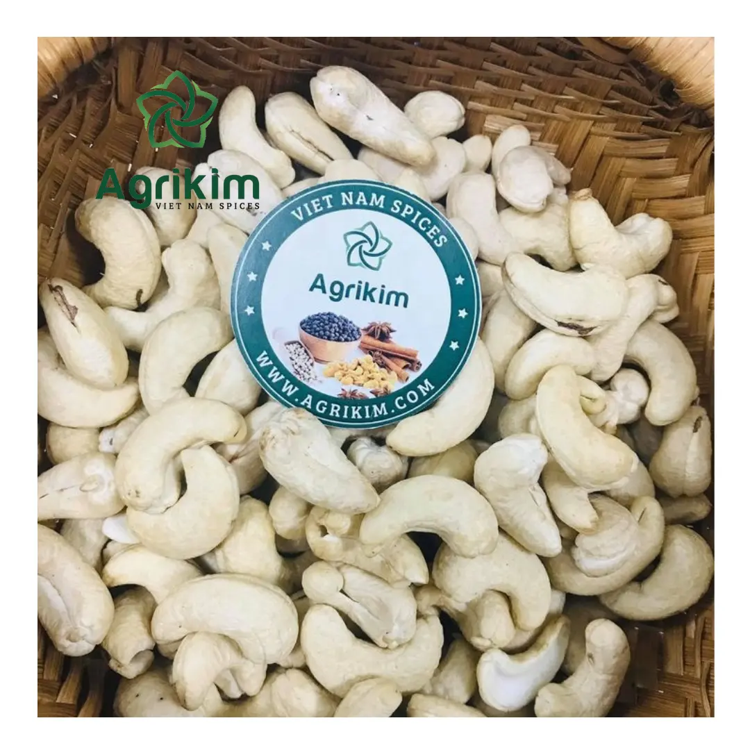 New Raw Cashew Nuts 100% Organic High Quality Delicious Crunchy Rich Nutrition Without Shell From Vietnam