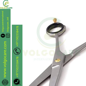 Tijeras profesionales japonesas de acero inoxidable para el cabello, tijeras de peluquero reforzadas con carbono 440C con punta de hoja afilada para adelgazar - Product Image 3