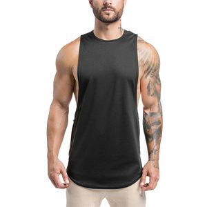 Chaleco deportivo sin mangas estampado para hombre, camiseta para correr, transpirable, ligera, de secado rápido - Product Image 1
