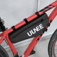 Sac de vélo imperméable avec logo personnalisé, poche triangulaire et sangle de vélo pour cadre de vélo - Couleur et taille personnalisées, directement de l'usine