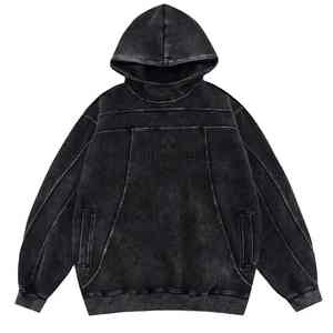 OEM ODM personalizado hombres Rhinestone sudaderas con capucha DTG DTF sublimación sudadera Streetwear pulóver ropa Casual - Product Image 6