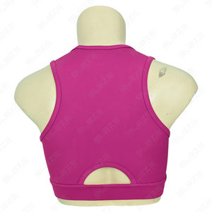 Women's High Sports Bra with Padded <b>Strappy</b> Yoga <b>Tops</b> Hollow Out <b>Tops</b> for Plus Size Multiple Sizes Elastic Waist Yoga Leggings - Product Image 5