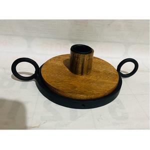 Porte-bougie en bois personnalisé, porte-bougie en bois pour thé, décoration artisanale de Noël - Product Image 6