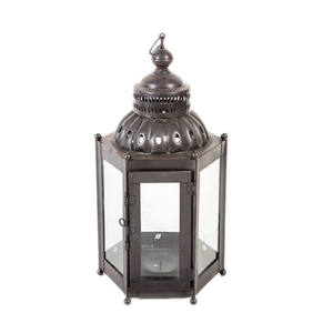 Handmade <b>White</b> Coated Metal Home Lighting <b>Lantern</b> for Home Hotel Ramadan Lighting Decorative Use Floor <b>Lantern</b> - Product Image 5