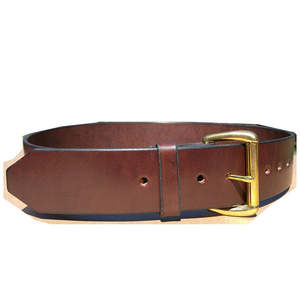 Ceinture en cuir véritable authentique avec texture unique, ceinture en cuir véritable simple pour un style minimaliste - Product Image 2