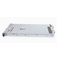 Bel PowerEdge R660xs Server 1U Rackmount, kinerja tinggi dengan 16 slot DIMM DDR5 prosesor ganda untuk Ai Bisnis