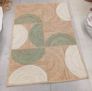 เสื่อปูพื้นทำจากปอกระเจาสำหรับห้องนั่งเล่นกลางแจ้งแบบทันสมัยจากอินเดียพรมและชุดคุณภาพสูง - Product Image 2