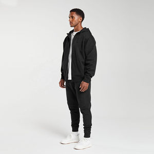 Sweat-shirts à capuche unisexes d'hiver, pulls en molleton, 100% coton mélangé, manches longues, décontractés, chauds, imperméables, respirants, vêtements de rue, hauts de sport - Product Image 3