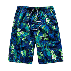 2023 nuevos pantalones de playa para hombre, pantalones cortos estampados a la moda de cinco centavos, pantalones de playa informales holgados, pantalones para deportes acuáticos al aire libre para hombres - Product Image 3