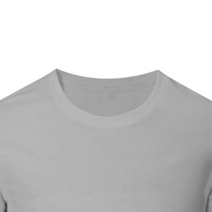 Heavyweight <b>round</b> <b>neck</b> pure cotton short sleeved <b>t</b>-<b>shirt</b> loose solid color <b>white</b> <b>t</b> men's and women's bottom <b>shirt</b> solid color - Product Image 3
