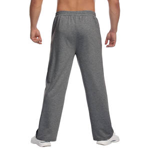 Pantalon cargo décontracté pour homme, noir classique, multi-poches, taille haute, coupe droite ample, pantalon décontracté pour homme, pantalon de sport - Product Image 3