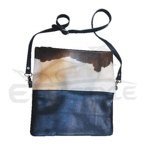 กระเป๋าเงินหนังวัวแฟชั่นใหม่สำหรับผู้หญิงพร้อมตะขอซิปทองเหลืองกระเป๋าสะพายไหล่กระเป๋าแบบตะวันตก - Product Image 3