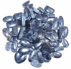 Pares de jaspe Picasso de alta calidad para pendiente Par de piedras preciosas para pendiente Par de cabujón de jaspe Picasso para pendiente - Product Image 5
