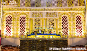 Special <b>Wedding</b> Event Elephant Face Backdrop Panel Fabulous FRP Backdrop <b>Frames</b> for Reception Stage Srilankan <b>Wedding</b> Reception - Product Image 4