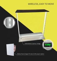 Boîtes lumineuses publicitaires pliables personnalisées JC, présentoirs de comptoir pour salons professionnels, stands d'exposition, promotion, présentoirs pour salons professionnels