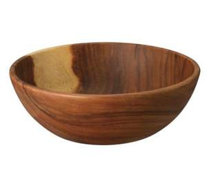 Juego de vajilla ecológico hecho a mano de 3 piezas, cuenco para mezclar ensaladas de madera Natural, fibra de bambú ligera, sopa pulida para servir bodas - Product Image 6