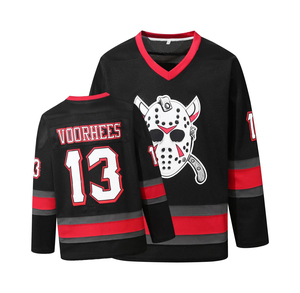 Men's Custom Sublimation Design Polyester Ice Hockey Jersey Custom Name Number Team Name <b>Stitched</b> Quick Dry Breathable - Product Image 3