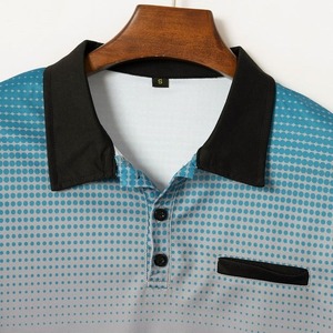 New 2025 Wholesale OEM New Design Luxury Polo Shirt for Men Custom <b>Golf</b> Polo Shirt 95% Polyester t Shirts for Men High Quality - Product Image 3