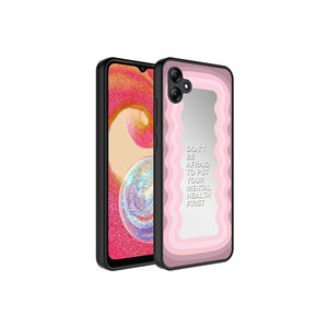 Coque en silicone brillante à motif miroir JoieCreatif Premium pour Samsung Galaxy A04E A53 A03S A12 A32, protection - Product Image 1