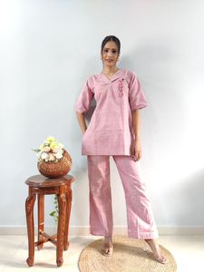 New Presenting Linen Deux Pièces Airport Look Co-ord Set pour Femme - Product Image 5