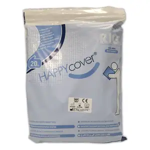 Polyethylene Polyethylene Regurgitation Bag With Adhesive Liner Closure With Gelling Agent Inside