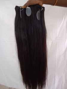 Extensions de cheveux Remy indiens bruts noirs de haute qualité Couleur de cheveux naturelle Cheveux humains Remy indiens - Product Image 4