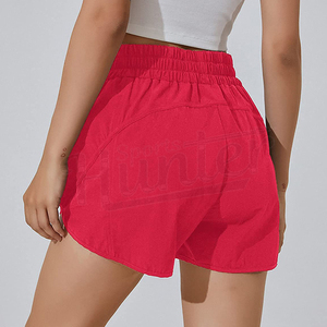 Short athlétique en bambou respirant pour femmes, respirant, évacuant l'humidité, parfait pour le sport et le fitness - Product Image 2