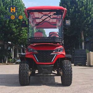 4 Hành khách điện cổ điển xe/điện 2 4 chỗ Câu lạc bộ Buggy với off-road lốp xe và pin lithium điện Golf giỏ hàng - Product Image 4