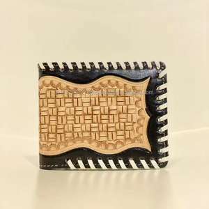 ใหม่ยอดนิยมสไตล์มือเครื่องมือหนังกระเป๋าสตางค์ผู้ชายยาวซิปกระเป๋าสตางค์ผู้ถือบัตรเครดิตของแท้หนังวัว Boy กระเป๋าสตางค์ - Product Image 3