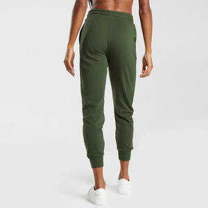 Design personnalisé Pantalon de jogging de couleur unie pour femmes Pantalon de survêtement d'hiver décontracté avec devant plat Style Streetwear - Product Image 6