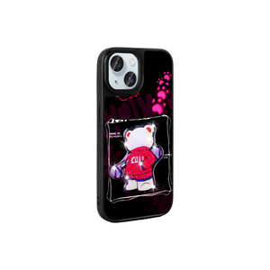 Coque en silicone gaufrée lumineuse de luxe JoieCreatif Amas pour iPhone 15 - Housse de protection antichoc (Styles Isolés Promax) - Product Image 4