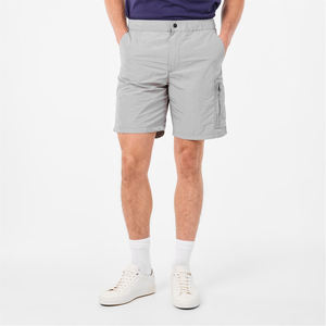 กางเกงขาสั้นชายหาดของผู้ชายกางเกงขาสั้นเอวยางยืดทรงหลวมใส่สบายสวมใส่ได้ทุกวันกางเกงขาสั้นผ้าชิโนแบบคลาสสิกลำลองสไตล์ฤดูร้อน - Product Image 3