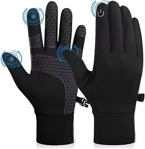 ถุงมือวิ่งกลางแจ้งแบบยูนิเซ็กซ์ขายส่งปี 2025 คุณภาพสูง หน้าจอสัมผัสซิลิโคน ถุงมือวิ่ง รับสกรีนโลโก้ สำหรับผู้ชาย เดินป่า วิ่ง - Product Image 4