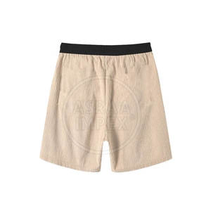 Pantalones Cortos de Baño para Hombre Más Vendidos, 100% Algodón, Color Sólido, Servicio OEM Personalizado - Product Image 2