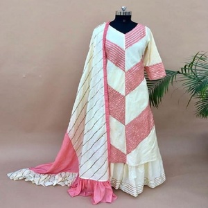 Lowest Prices Designer <b>Dresses</b> with Anrakali <b>Style</b> <b>Kaftan</b> <b>Dress</b> Available in All Size For Women Wearing Uses - Product Image 1