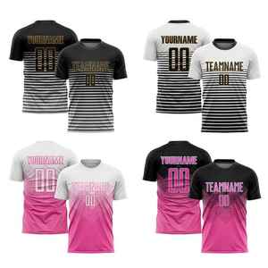 Maillot de football personnalisé pour hommes en gros, grande taille, respirant, séchage rapide, personnalisable, directement du fabricant, petites commandes bienvenues - Product Image 6