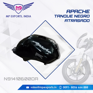 Qualité supérieure TANQUE NEGRO ATRASADO pour TVS Apache RTR 2W pièces détachées disponibles à la vente au meilleur prix vers Tanzanie - Product Image 2