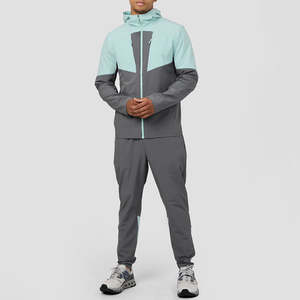 Chaqueta cortavientos Softshell ligera con capucha, abrigo impermeable para exteriores para correr, senderismo y ropa de calle diaria - Product Image 2