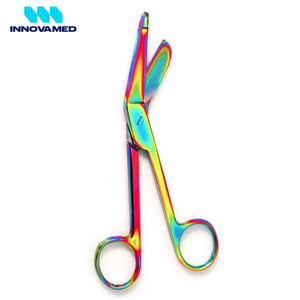 Matériau de dessus multicolore à prix raisonnable pour les ciseaux de pansement chirurgical de chirurgie PAR INNOVAMED - Product Image 2