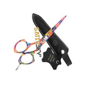 Ciseaux de coiffure professionnels manuels de 7 pouces pour la coupe de cheveux fins, certifiés CE - Product Image 2