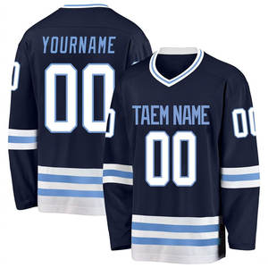 Camisetas de Hockey sobre Hielo Sublimadas Personalizadas de la Mejor Calidad, Servicio OEM, Talla Personalizada, MOQ Bajo, Envío a Todo el Mundo, Precio Directo de Fábrica - Product Image 3