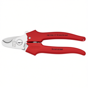 Cisailles à câbles Knipex à tête polie avec poignées gainées de plastique extrudé – Produit de coupe et de cisaillement - Product Image 2