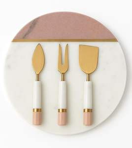 Trending Design Stainless Steel With Wooden Handle Cheese <b>Knife</b> Set Made By Skilled Artisans Exceptional Quality And Longevity - Product Image 1