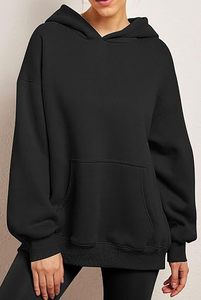 Sudadera con capucha extragrande con logotipo personalizado OEM para mujer, jersey de manga larga, sudadera con Etiqueta Privada, fábrica de ropa al por mayor - Product Image 3