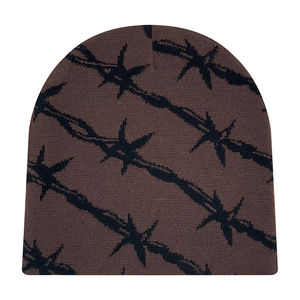 Gorro de Jacquard de alta calidad personalizado para hombre y mujer, gorro de punto para exteriores, invierno al por mayor - Product Image 5