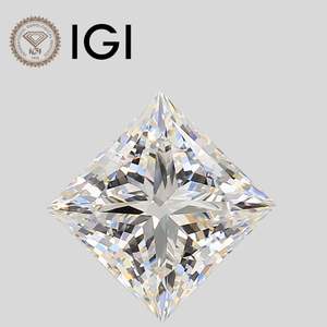 เพชรทรงเจ้าหญิง 3 กะรัต เกรด E ความสะอาด VVS1 VVS2 VS1 VS2 - Product Image 1