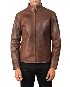 Nouvelle Veste en Cuir Slim pour Homme, Manches Longues, Tendance Hiver, Véritable Cuir Imperméable et Séchage Rapide – Meilleure Vente Actuelle - Product Image 4