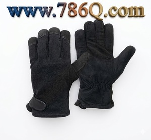 ถุงมือช่างแบบเต็มนิ้วสีดำเพื่อความปลอดภัยสำหรับงานช่างตัดมือ - Product Image 1