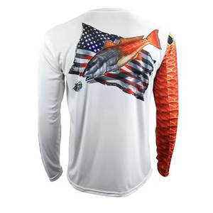 Camisa de Pesca de Poliéster Transpirable, Impermeable y Cortavientos de Manga Larga con Diseño de Bolsillo y Botones para Caza, Directo de Fábrica - Product Image 2